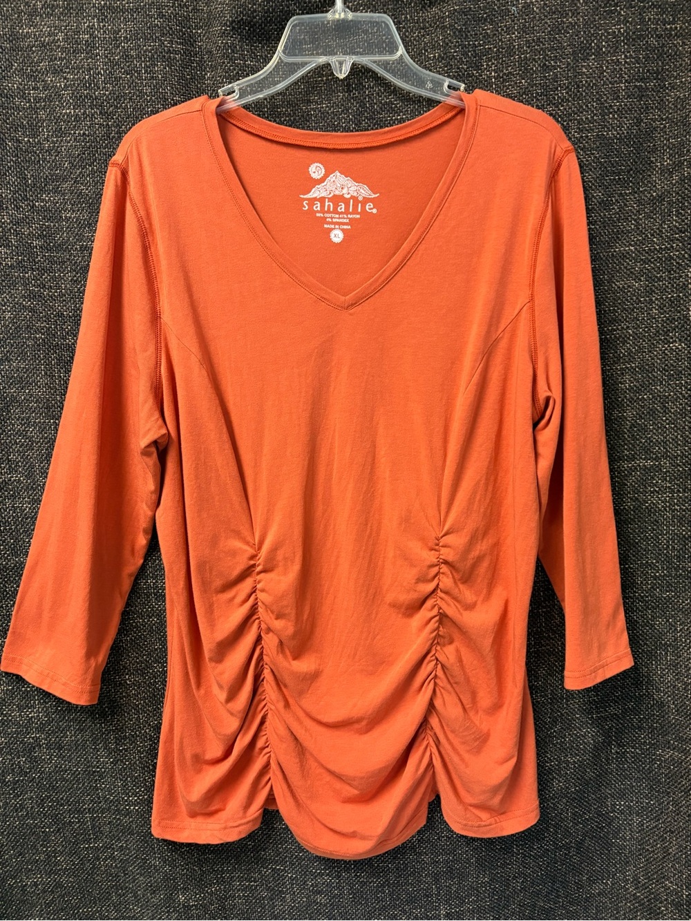 Sahalie Side Ruched Top Shirt